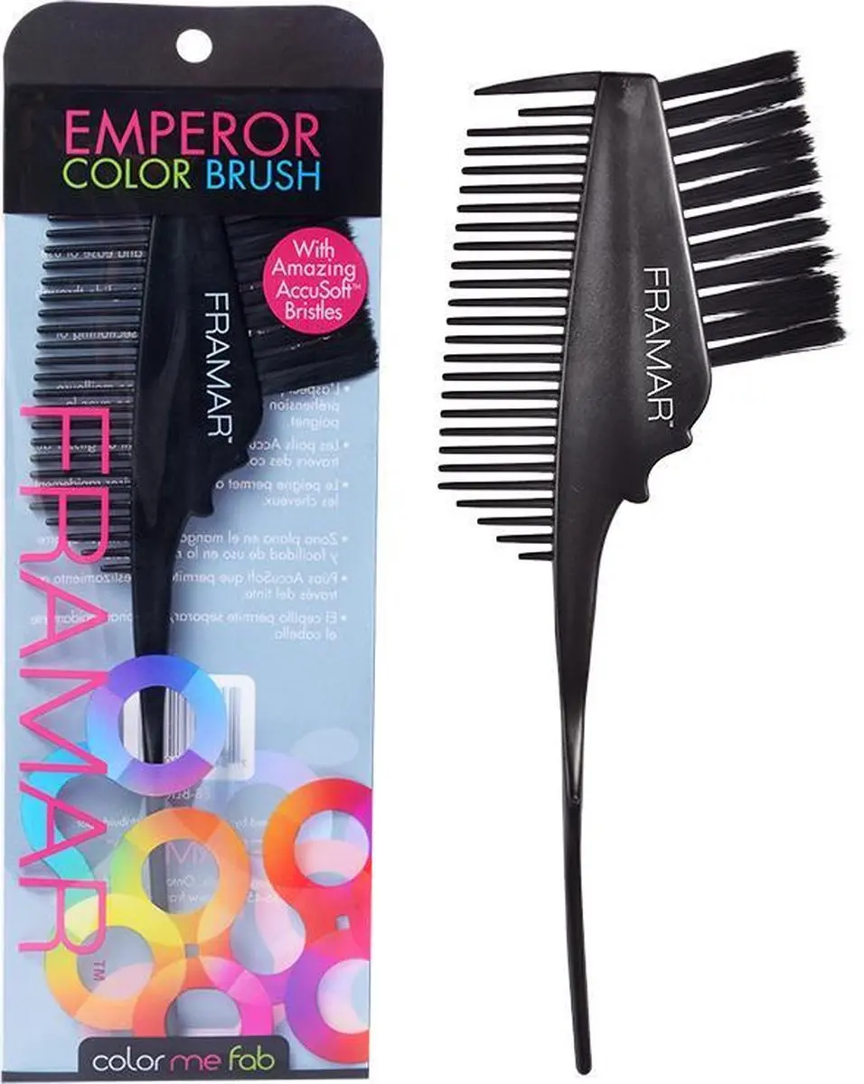 Framar Emperor Color Brush Licht Bruin - Permanent