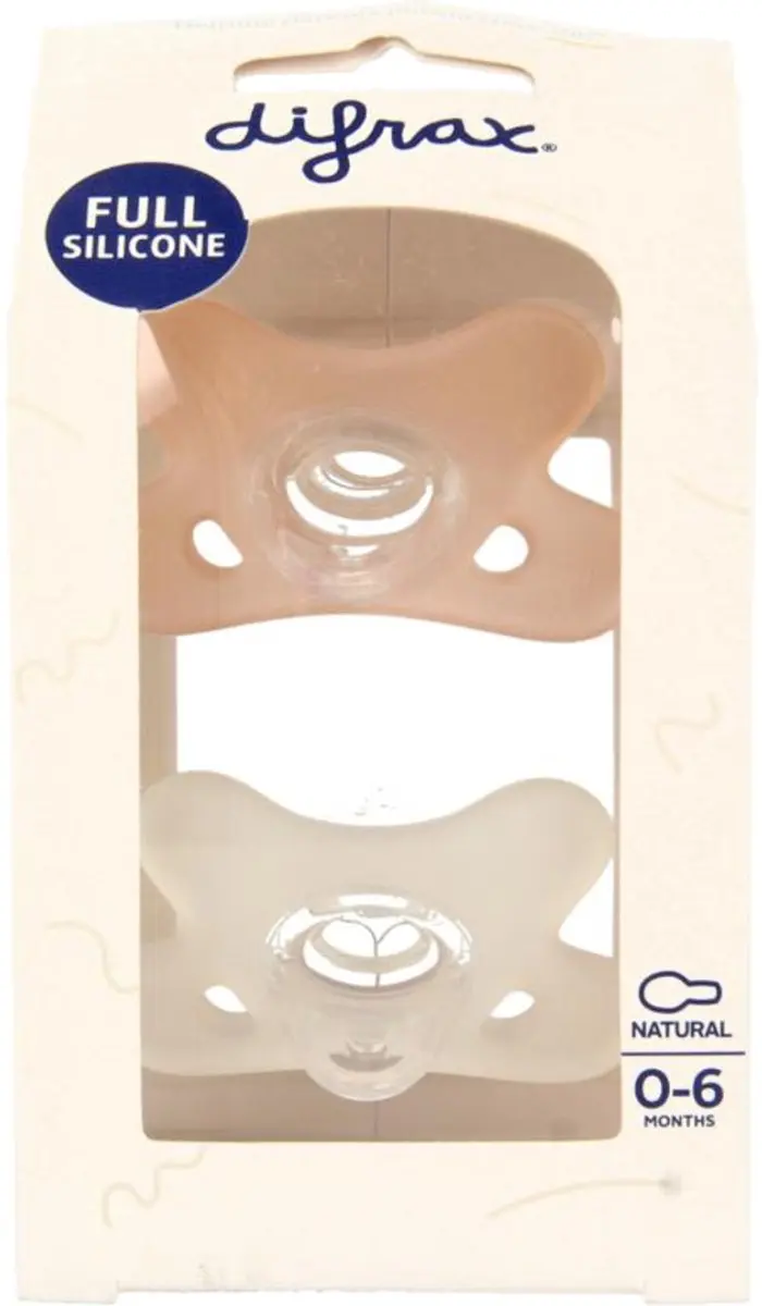 Difrax Fopspeen Natural 0-6m