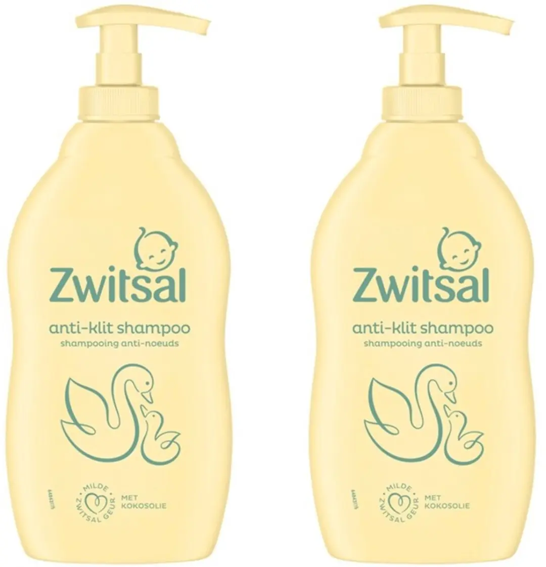 Zwitsal Anti-Klit Shampoo 2x400ml