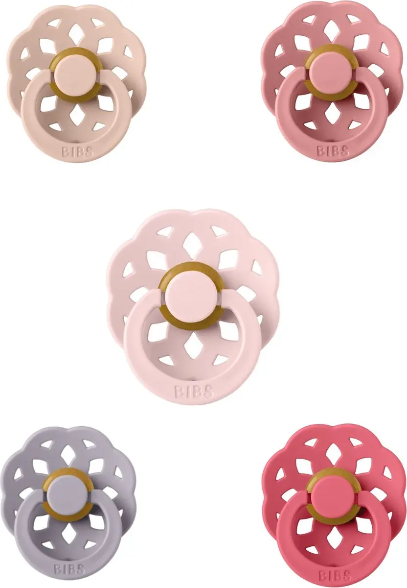 BIBS Boheme Fopspeen Set 5 Stuks