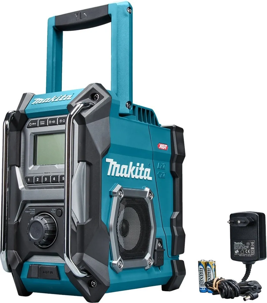 Makita MR001G Bouwradio FM/AM - Blauw