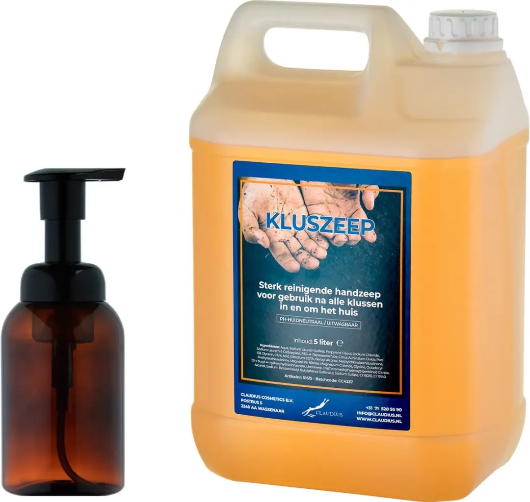 Splashbox Cosmetics Zeepdispenser 300ml + 5L Navulling