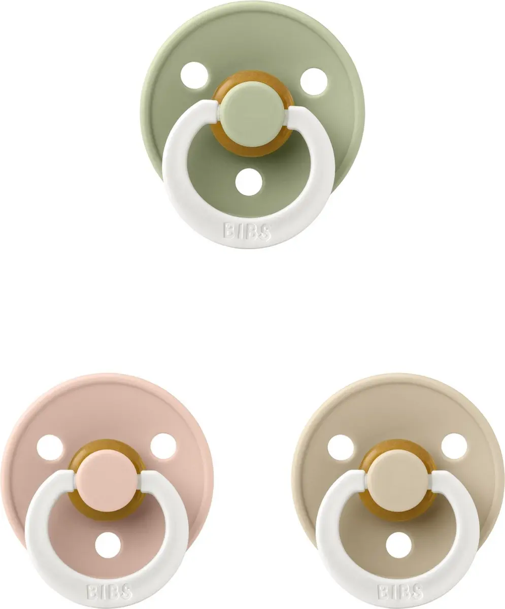 BIBS Fopspeen 6-18 Maand Set Glow
