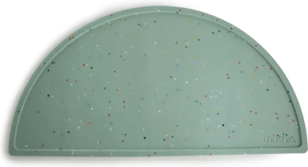 Mushie Siliconen Placemats Cambridge Blue Confetti