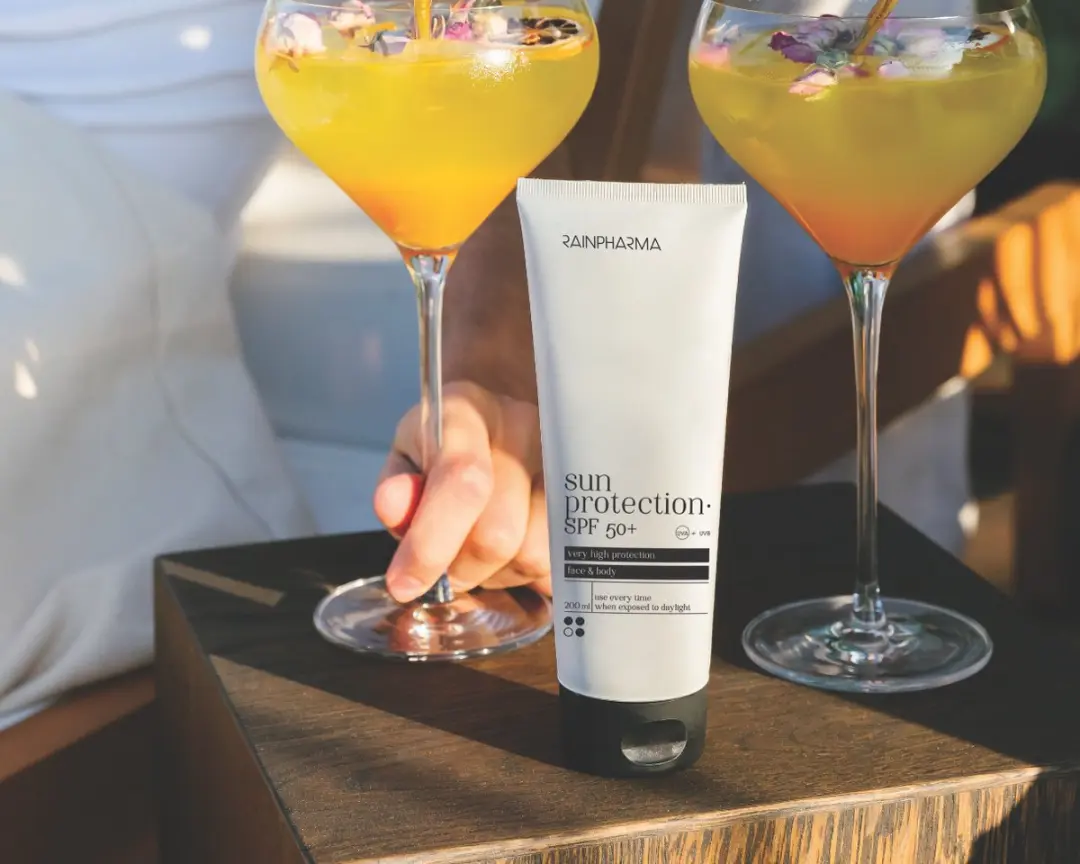 RainPharma Zonnecrème SPF 50+ 200ml - Vegan