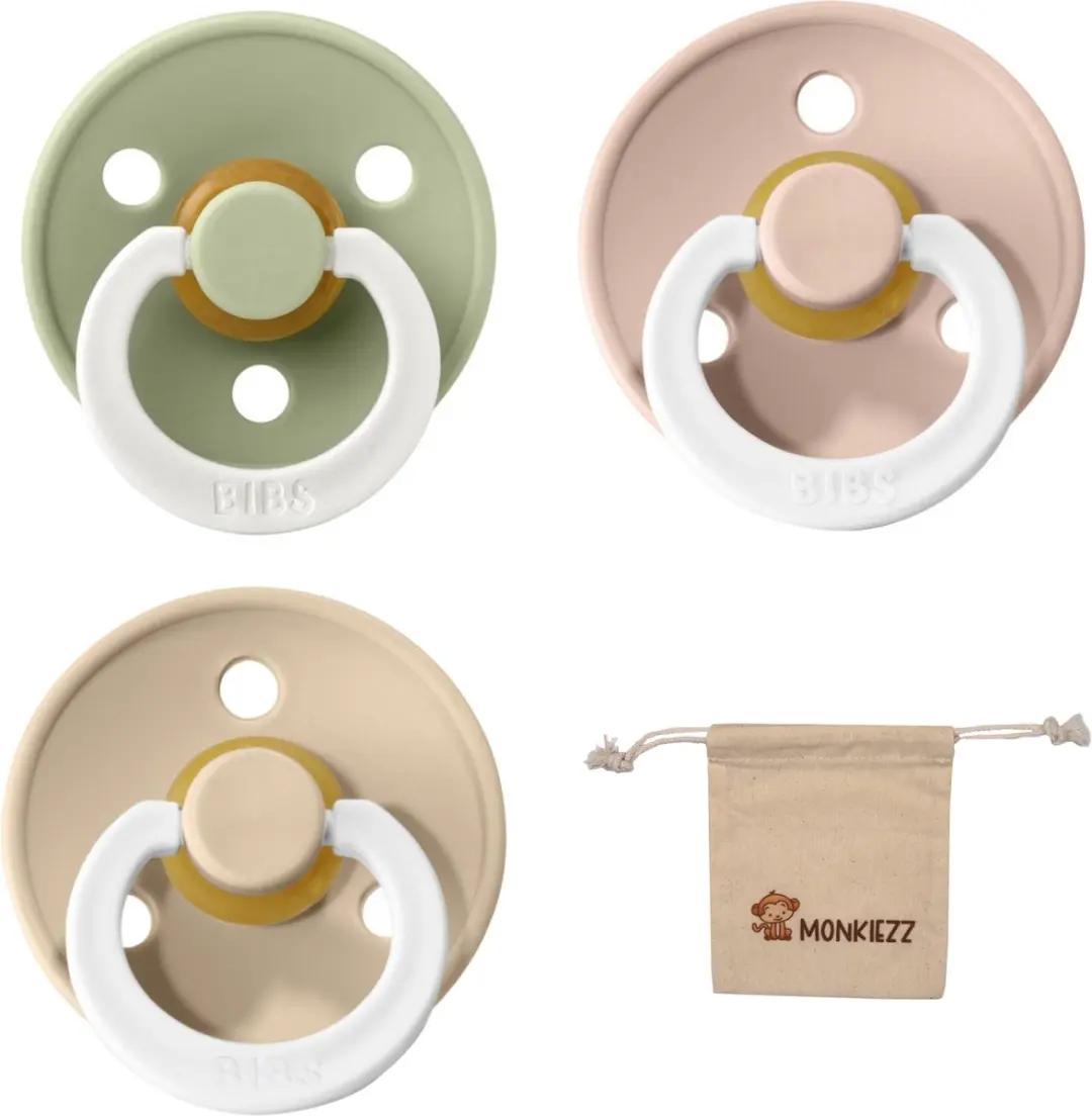 BIBS Glow Fopspenen Maat 2