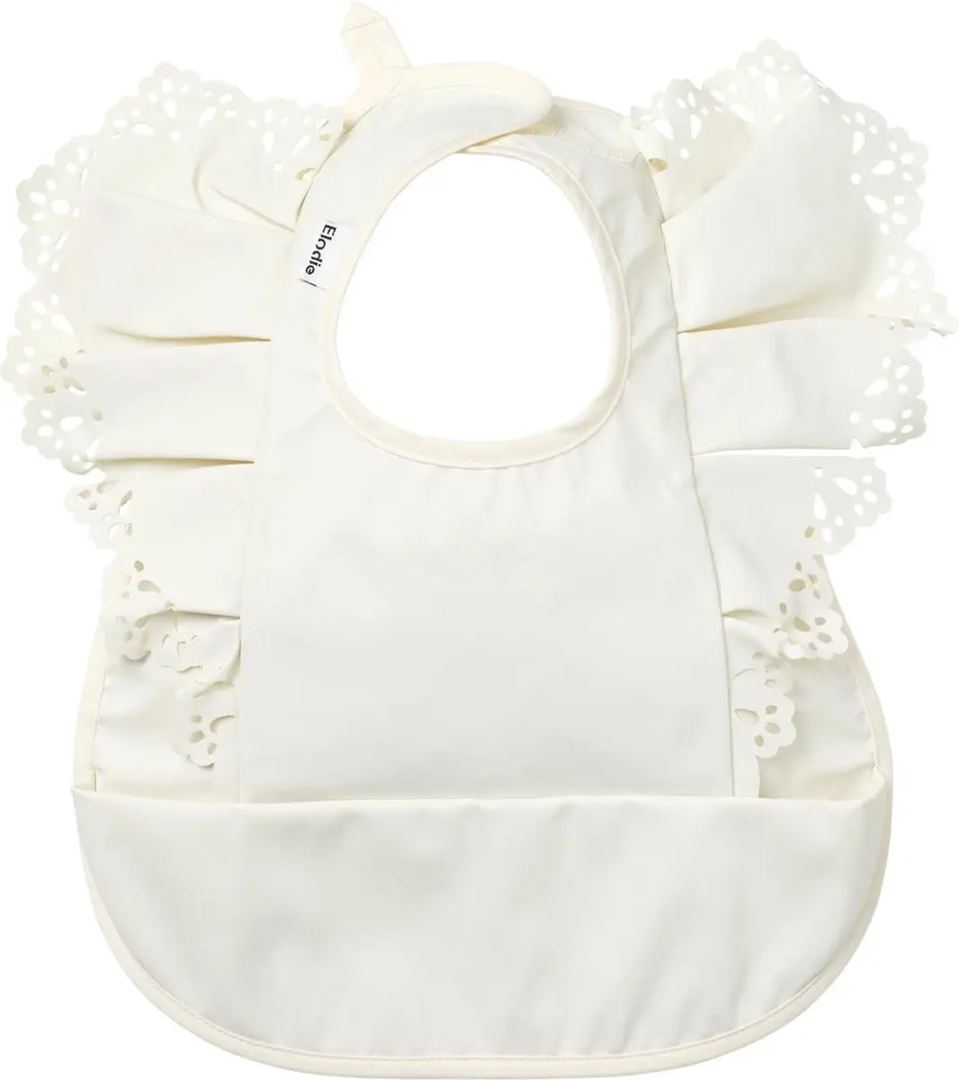 Elodie Slabbetjes Vanilla White - Met opvangbakje