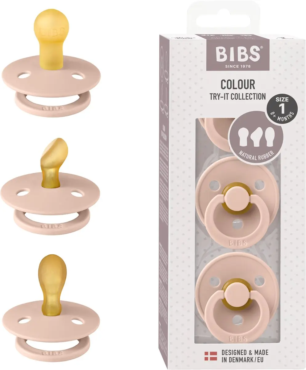 BIBS Colour Try-It Collectie Fopspenen