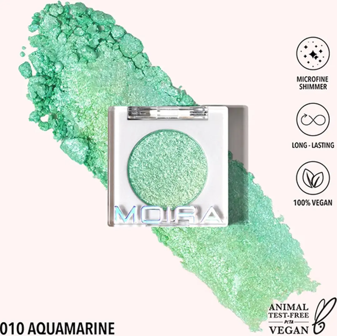 Moira Chroma Light Shadow Aquamarine Oogschaduw 1.4g