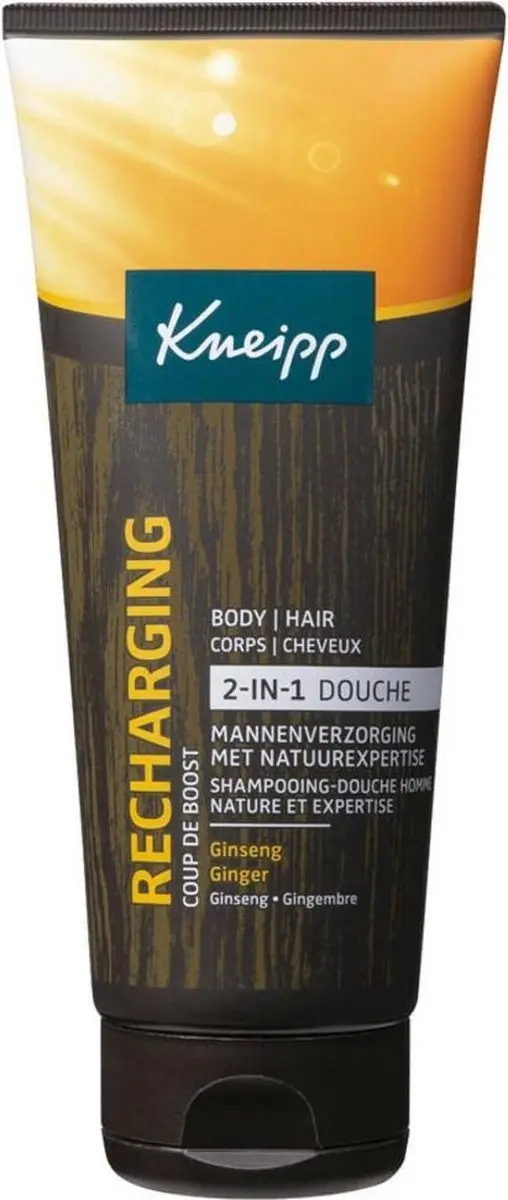 Kneipp Douche Men 2-in-1 Recharging 200ml - 6 Stuks