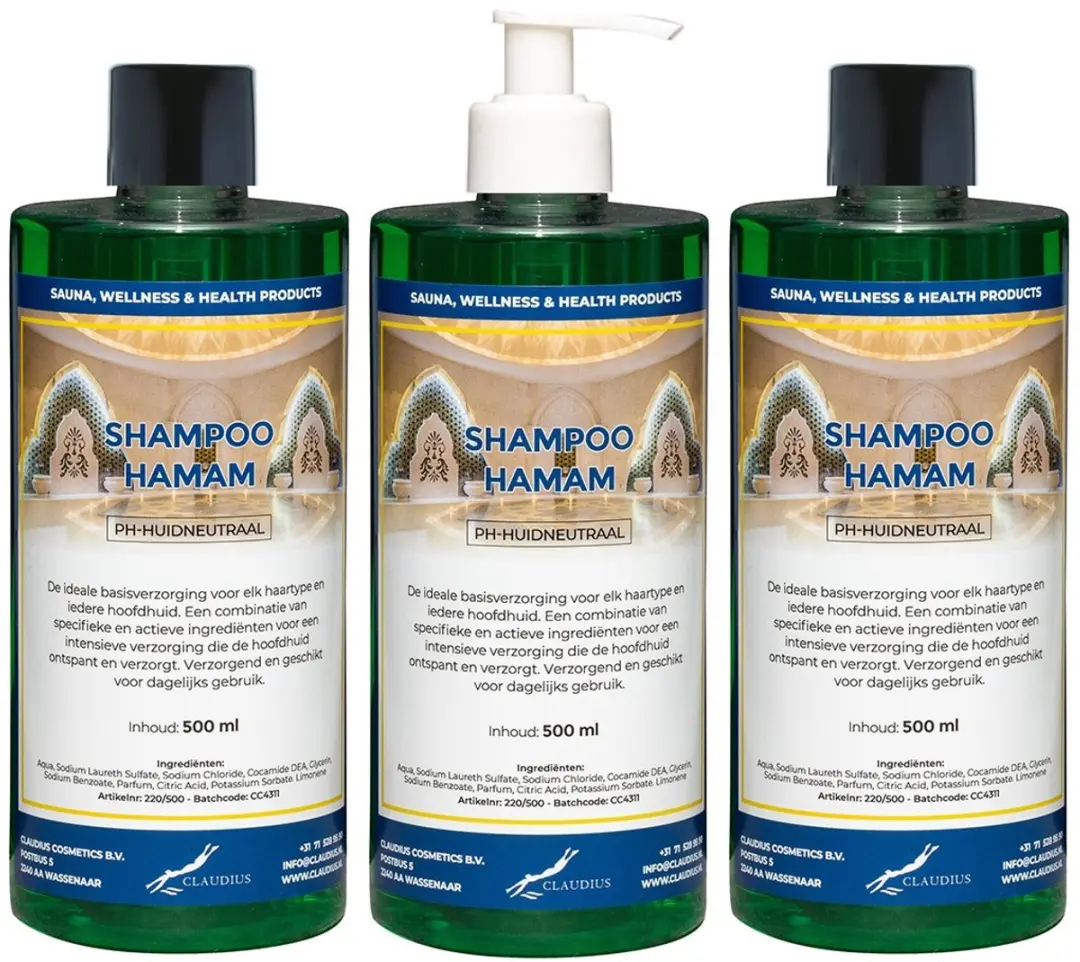 Splashbox Cosmetics Hamam Shampoo 500ml