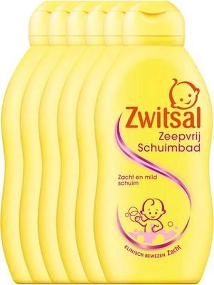 Zwitsal Badschuim Baby Zeepvrij