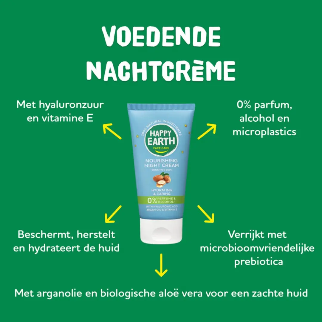 Happy Earth Nachtcrème 50ml