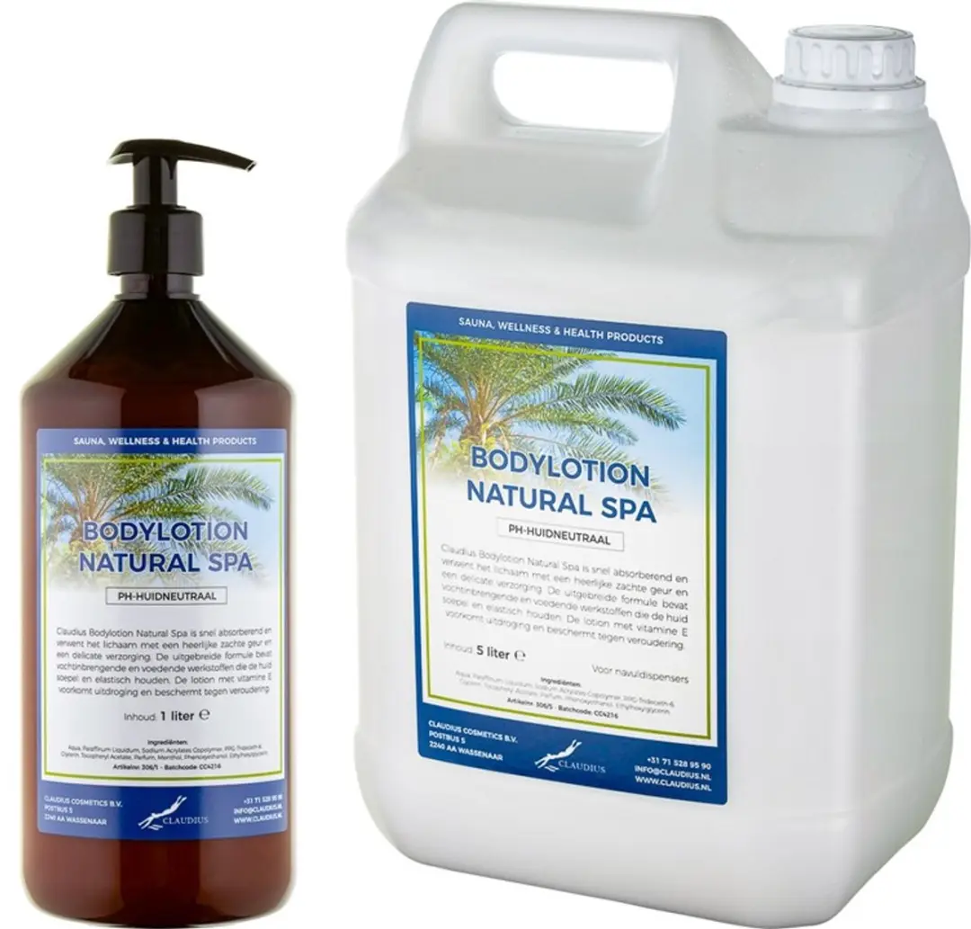 Splashbox Cosmetics Bodylotion Natural Spa 6L