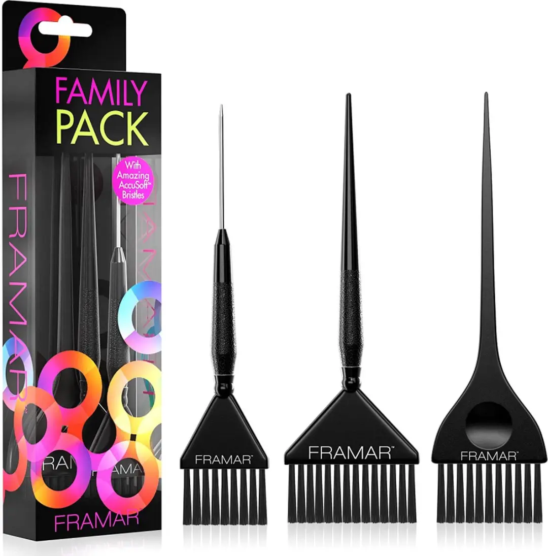 Framar Family Hair Color Brush Set