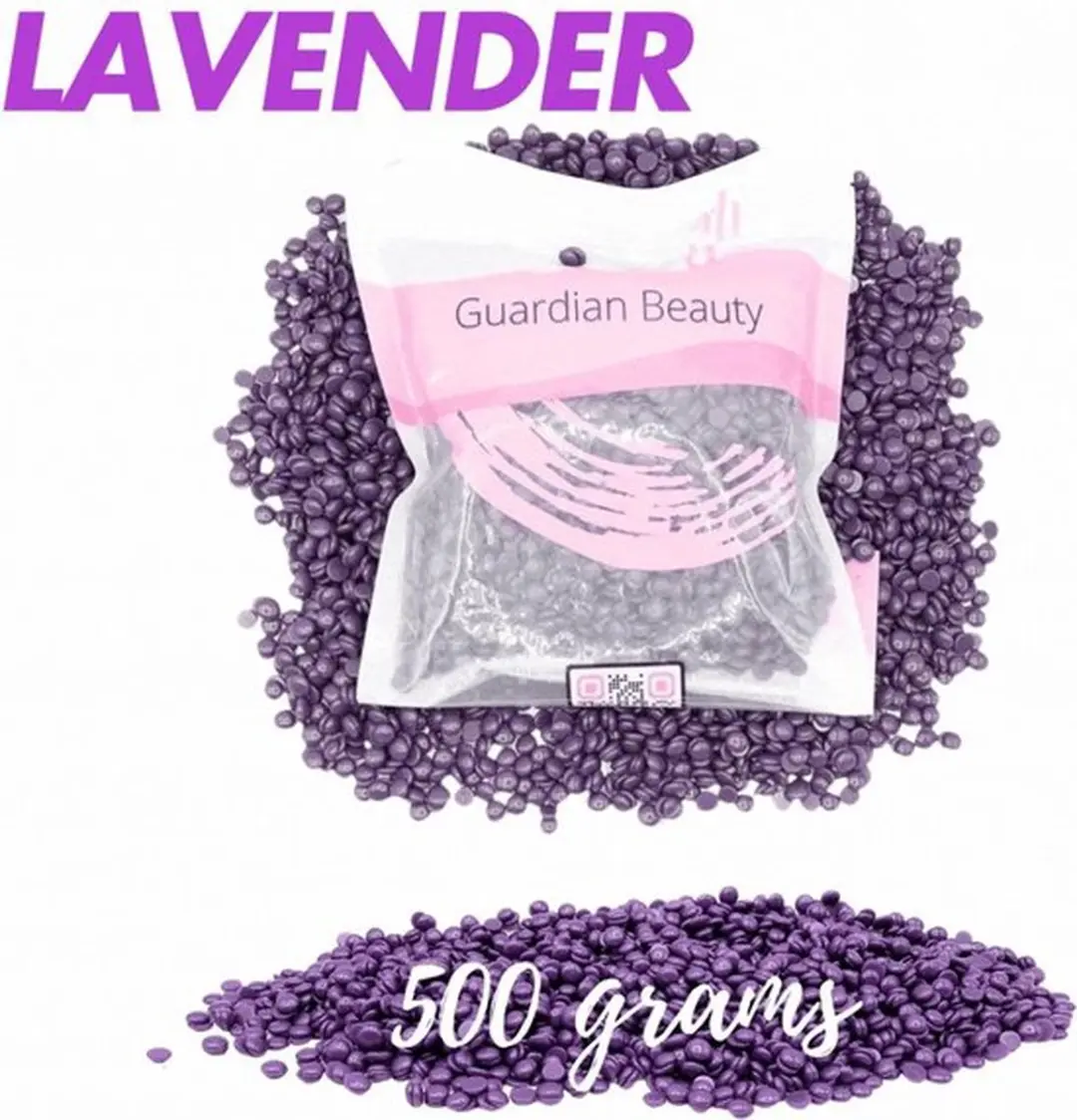 Guardian Beauty Wax Warmer Set - Roze - 500g Lavendel + 60ml Spray + 20 Spatels