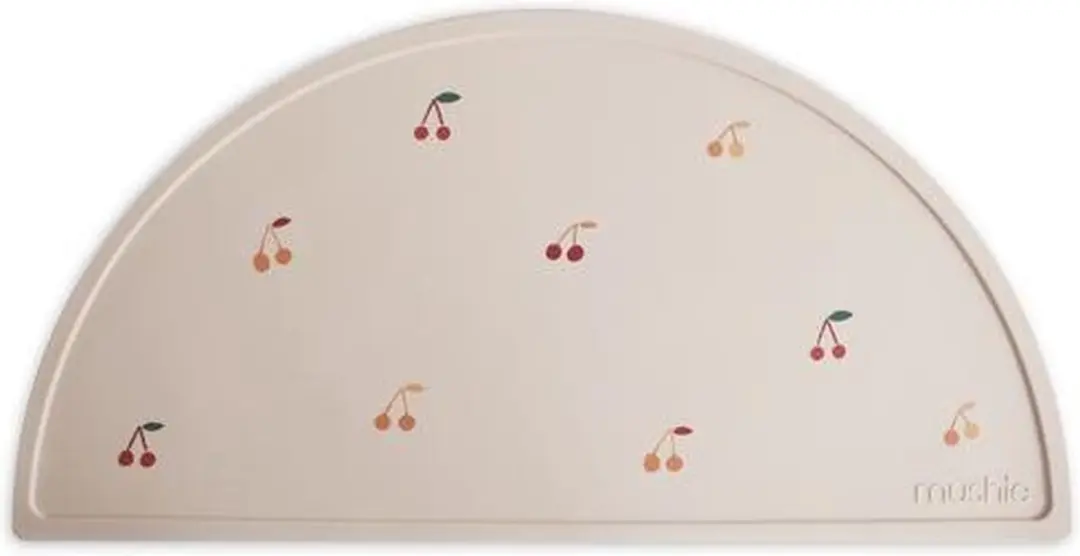 Mushie Siliconen Placemats - Powder Pink Confetti
