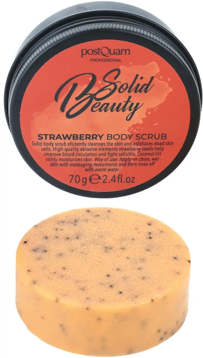 Postquam Vaste Bodyscrub Aardbei 70ml
