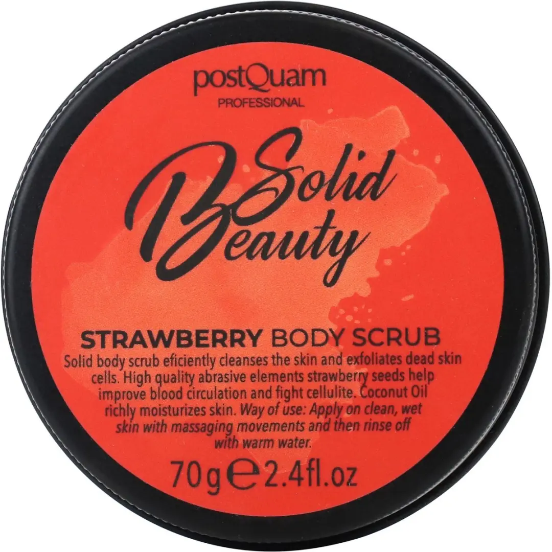 Postquam Vaste Bodyscrub Aardbei 70ml