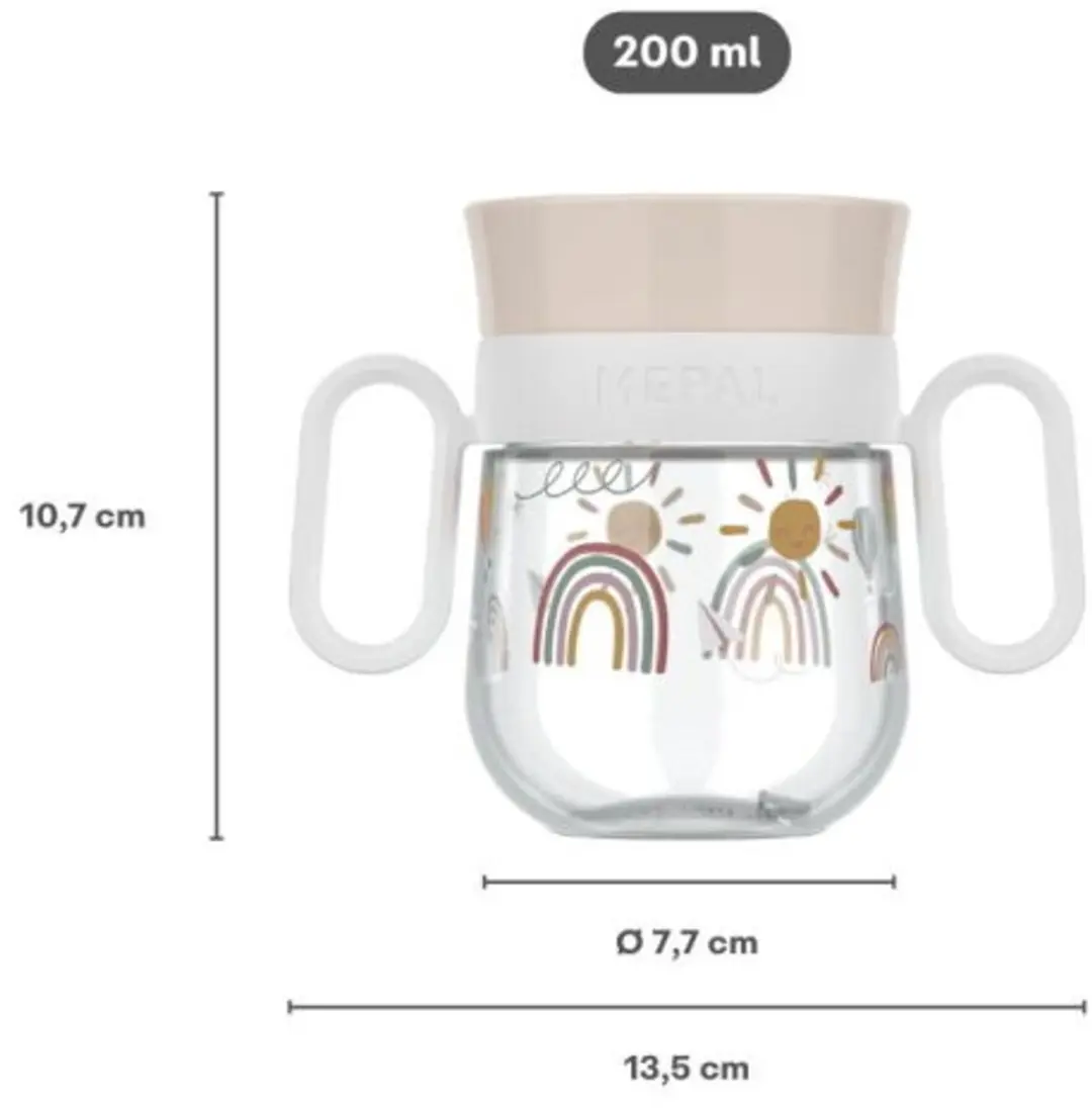 Mepal Mio 360° Drinkbeker 200ml - Forest Friends