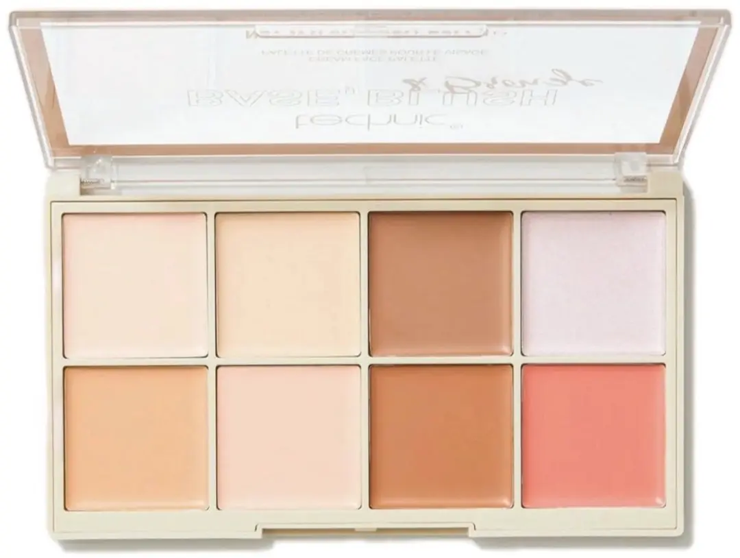 Technic Base Blush & Bronze Palette - 8 Stuks