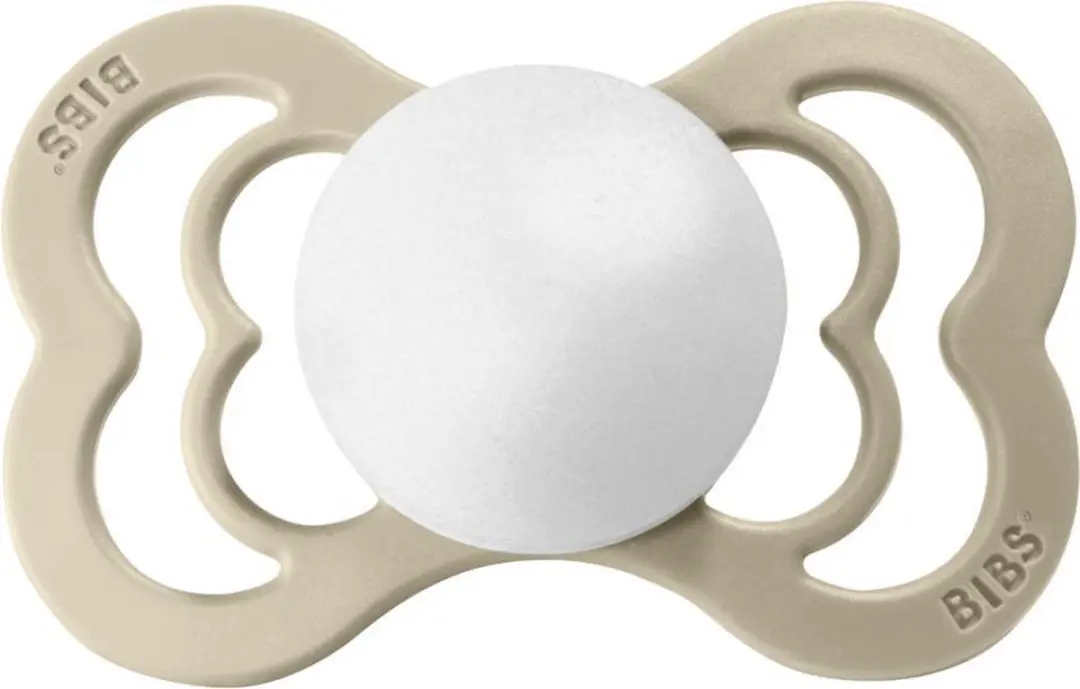 BIBS Supreme Fopspeen Silicone T1 Sand
