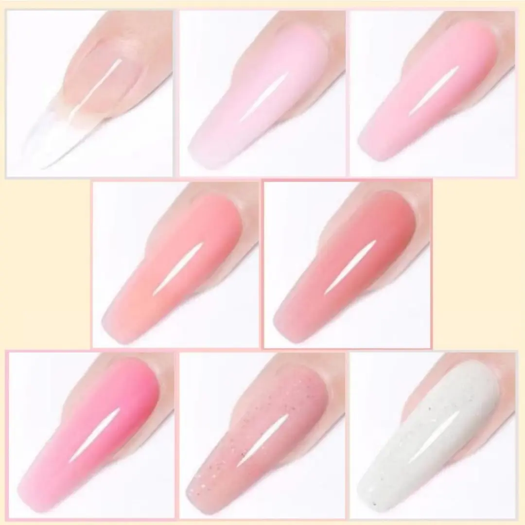 Born Pretty Builder Gel 8x30ml - UV Nagelgel - EG01-EG11