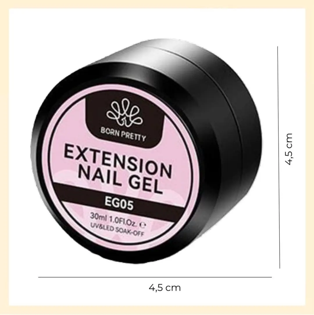Born Pretty Builder Gel 8x30ml - UV Nagelgel - EG01-EG11 - afbeelding 6 van 6