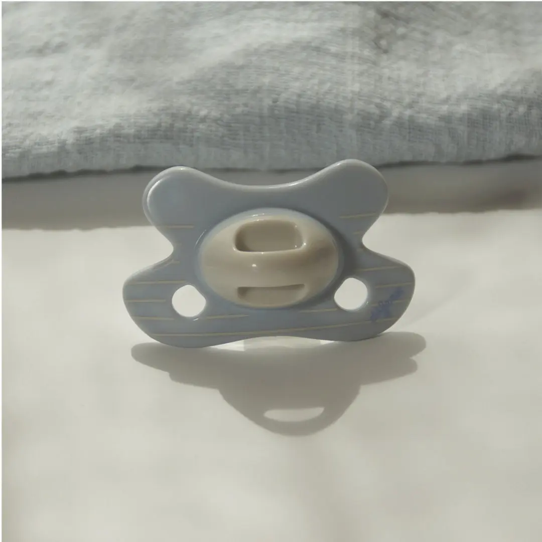Difrax Natural Fopspeen Newborn - Blauw - 2 Stuks