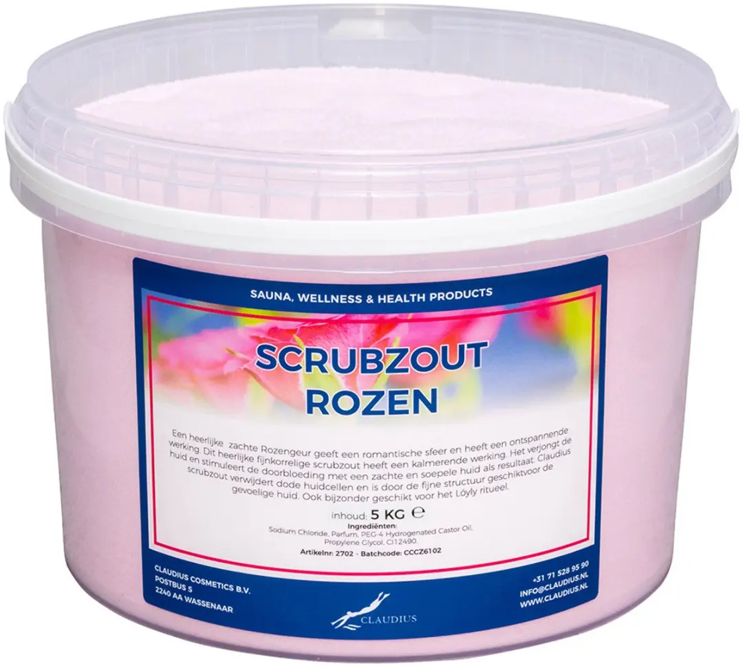 Splashbox Cosmetics Scrubzout Rozen 5 kg