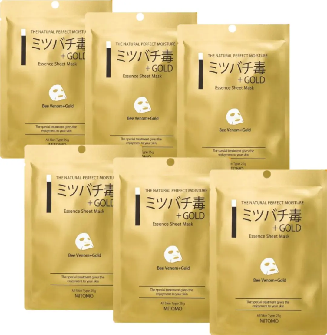 Mitomo Gold & BeeVenom Gezichtsmasker