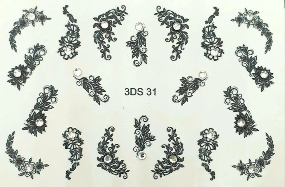Korneliya RhineStone Decal 3DS 32