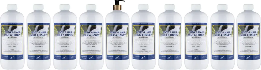Splashbox Cosmetics Body & Hair Milk & Honey 1L