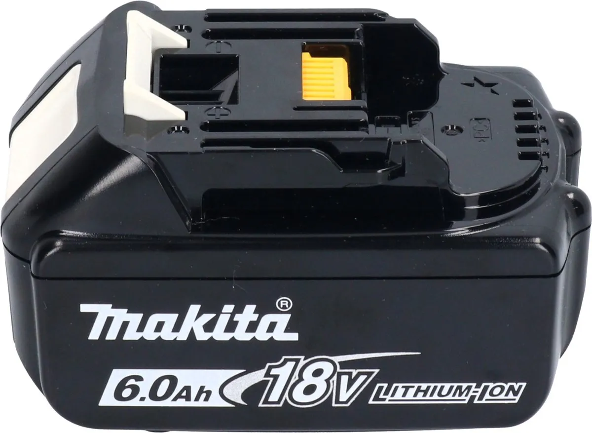 Makita DRT 52 G1J Kantenfrees 18V 6mm - Borstelloos - 1x 6.0Ah Accu