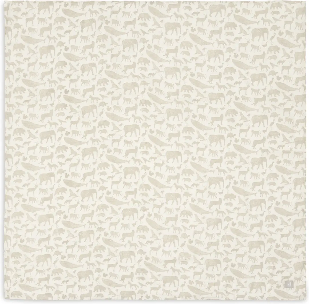 Jollein Hydrofiele Doek Large 115x115cm Animals - 2 Stuks