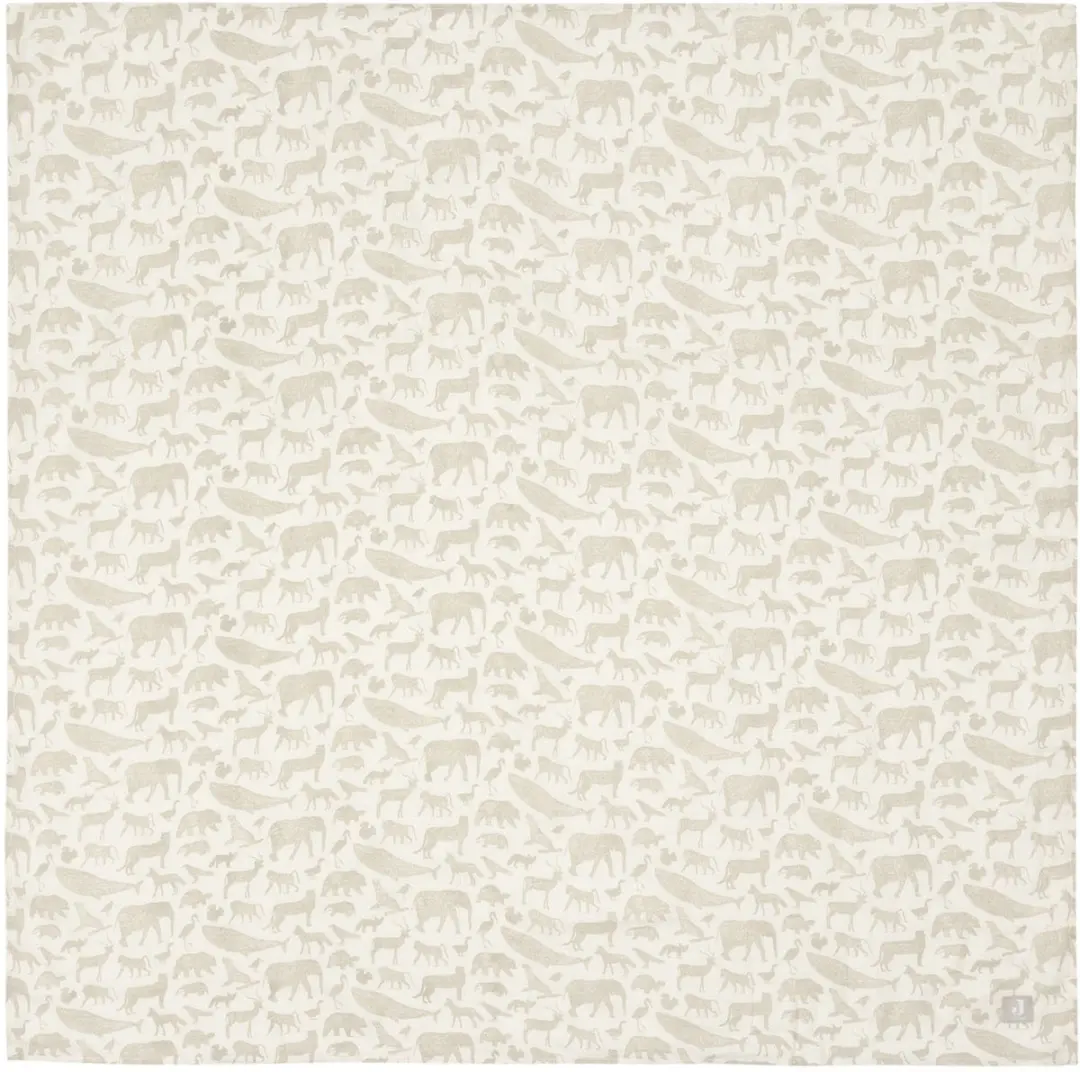 Jollein Hydrofiele Doek Large 115x115cm Animals - 2 Stuks