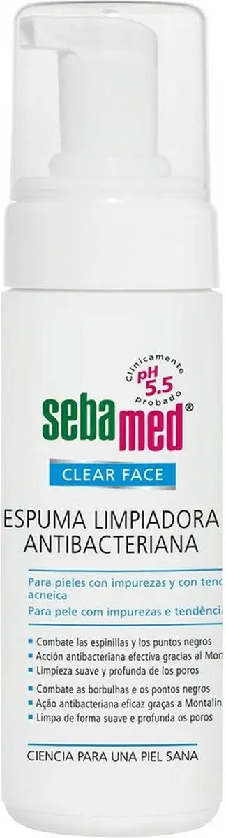 Sebamed Clear Face Antibacteriële Reinigingsschuim 150ml
