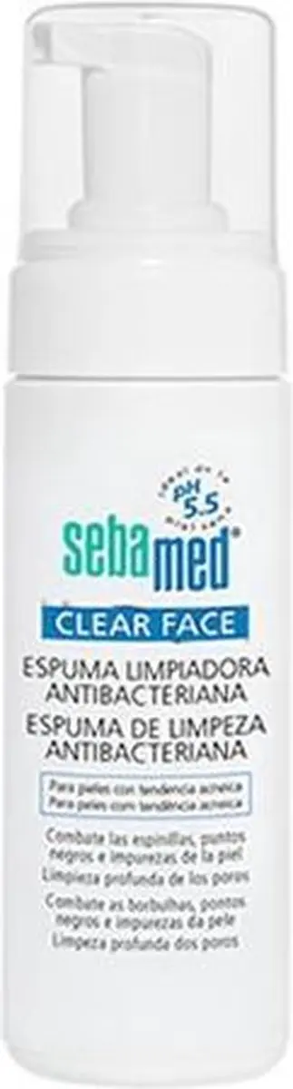 Sebamed Clear Face Antibacteriële Reinigingsschuim 150ml