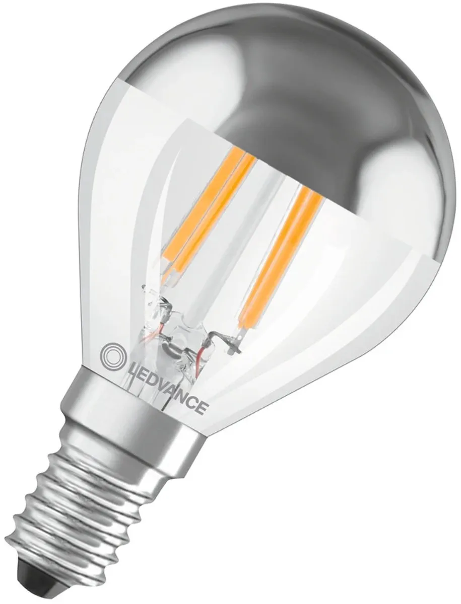 LEDVANCE Classic LED E14 Peer Filament 4W 350lm - Helder - afbeelding 6 van 6