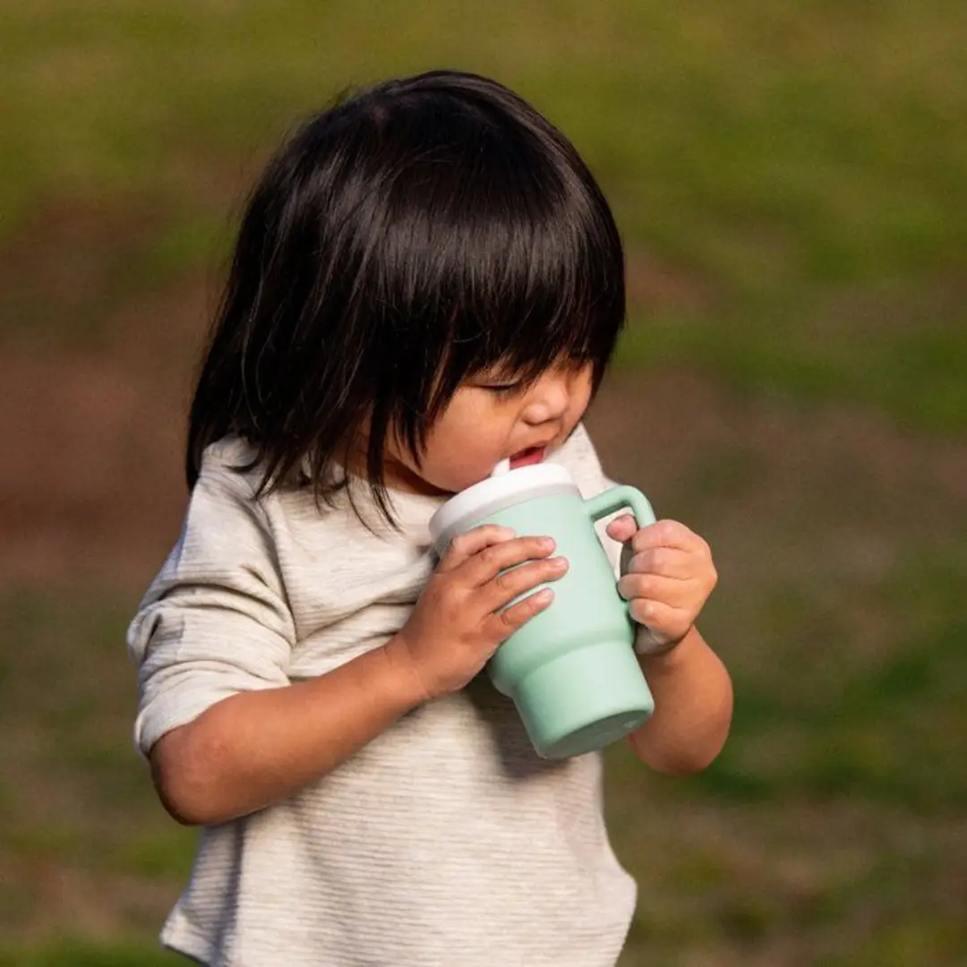 Infantino Siliconen Cup 255ml - Mint