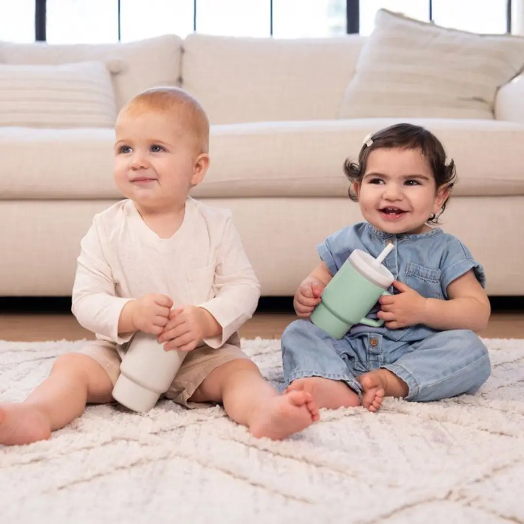 Infantino Siliconen Cup 255ml - Mint