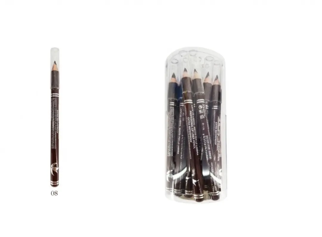 Easy Paris Cosmetics Oogpotlood Lipliner 008 - Donker Bruin - 1.2g