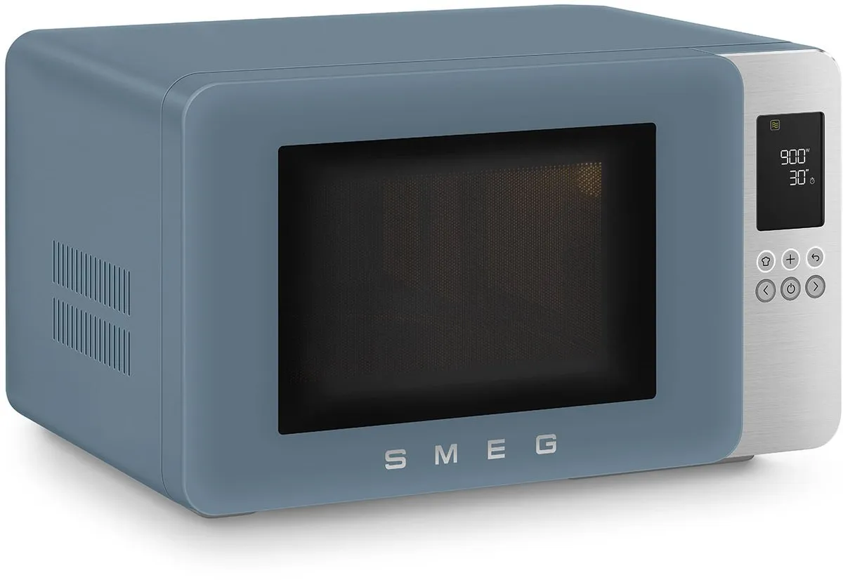 Smeg MOC01SBMEU Magnetron met grill 29L - Storm Blue