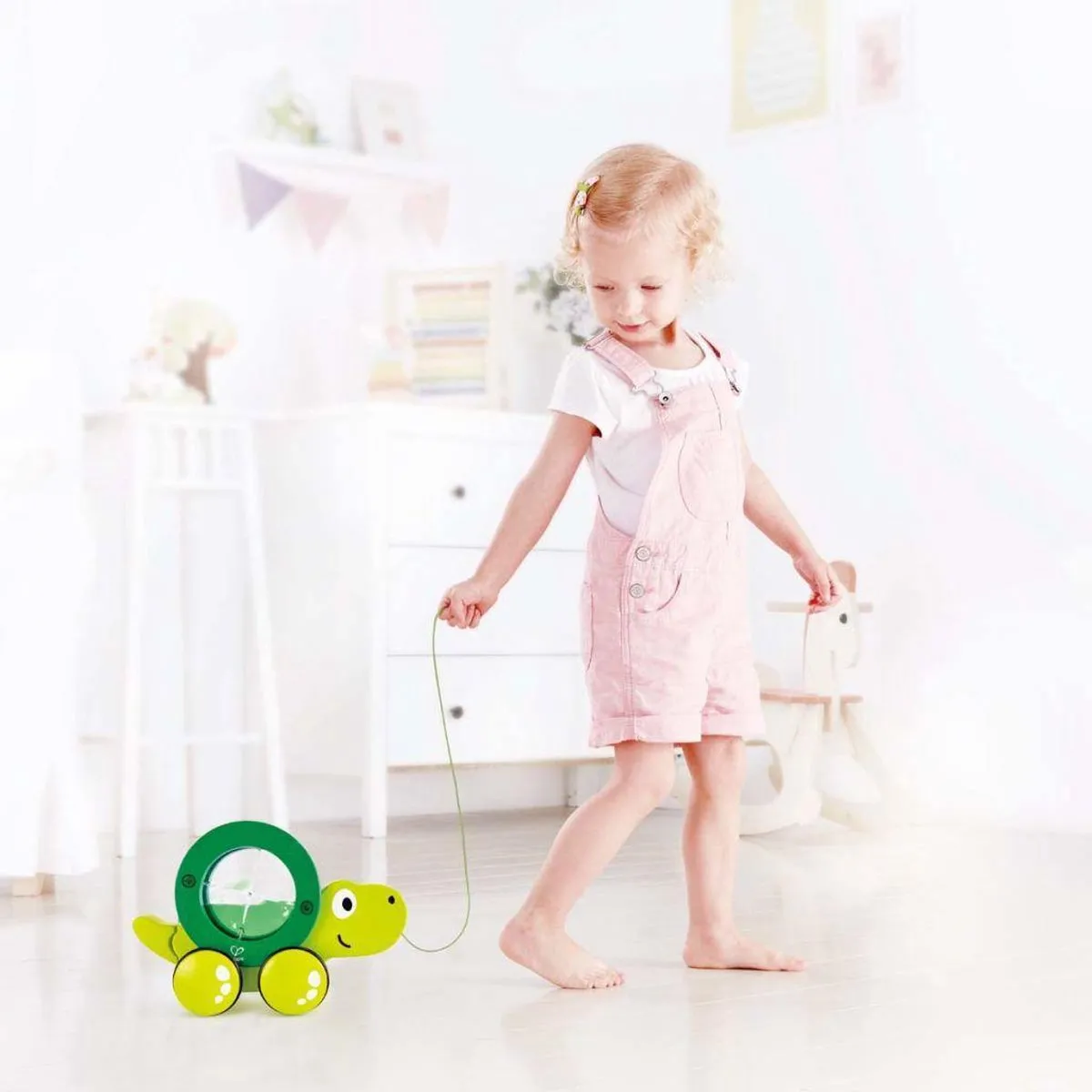 Hape Nachziehschildkröte Tito Trekschildpad - Veelkleurig - afbeelding 6 van 6