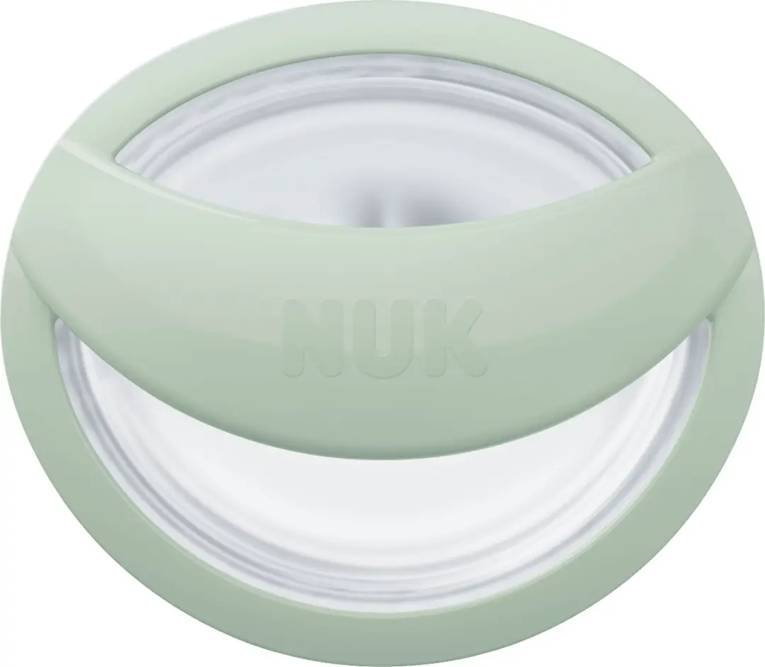 NUK MommyFeel Fopspeen 0-6 maanden - 2 Stuks - Munt/Wit