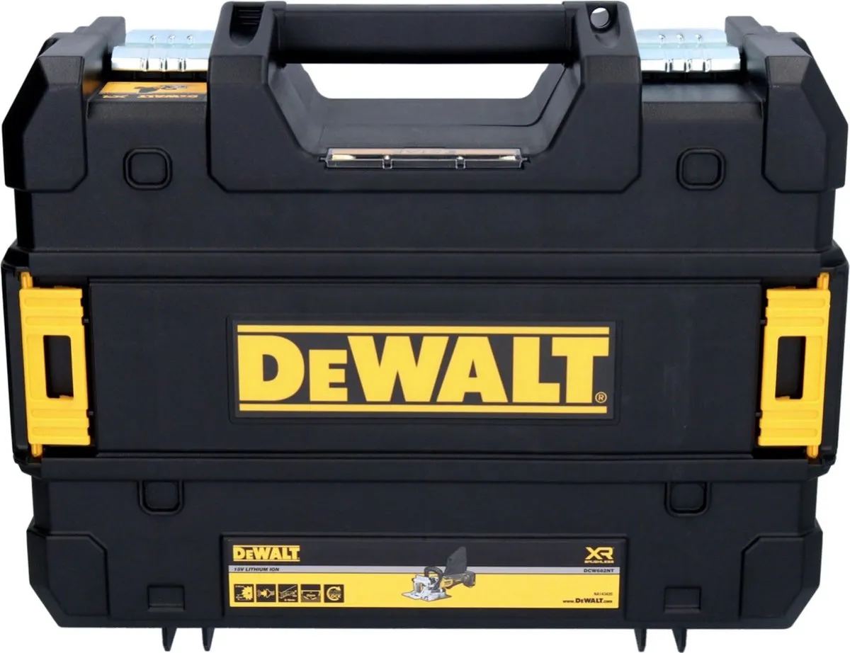 DeWalt DCW682 D1T Platte Deuvelfrees 18V - 102x20mm Borstelloos - 2.0Ah + Lader + TSTAK - afbeelding 2 van 5