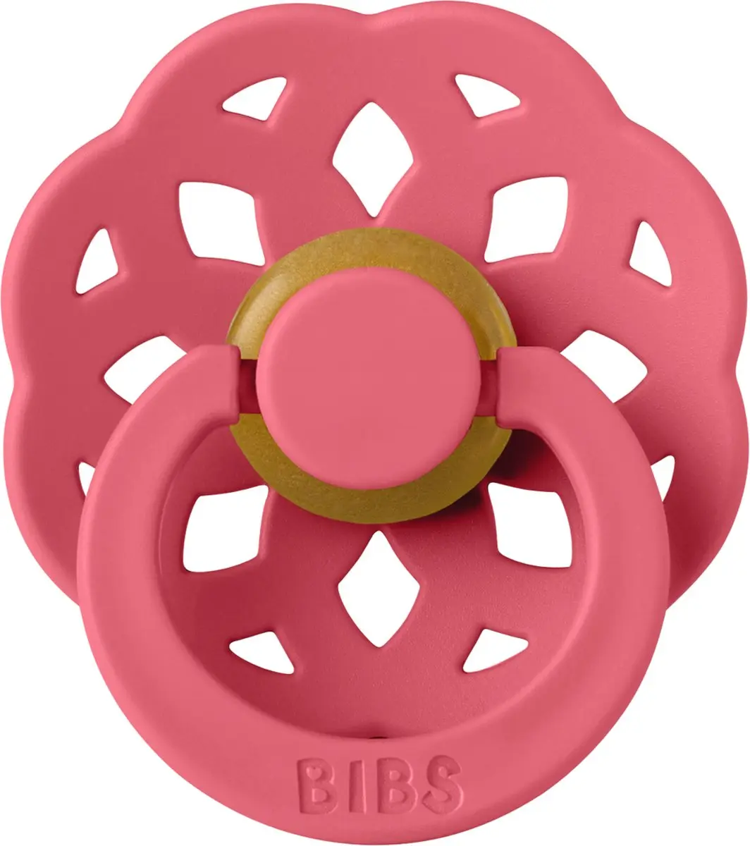 BIBS Fopspeen Boheme Coral Maat 1
