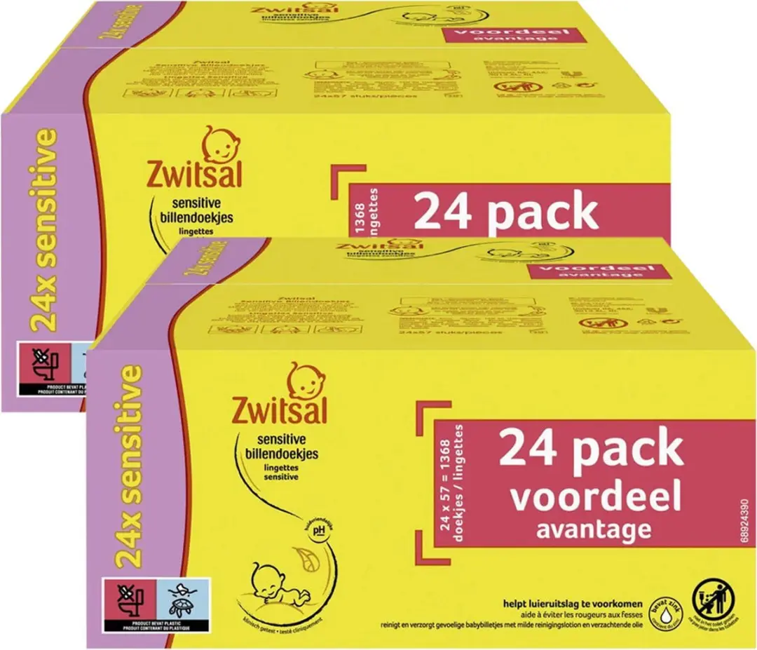 Zwitsal Billendoekjes Sensitive
