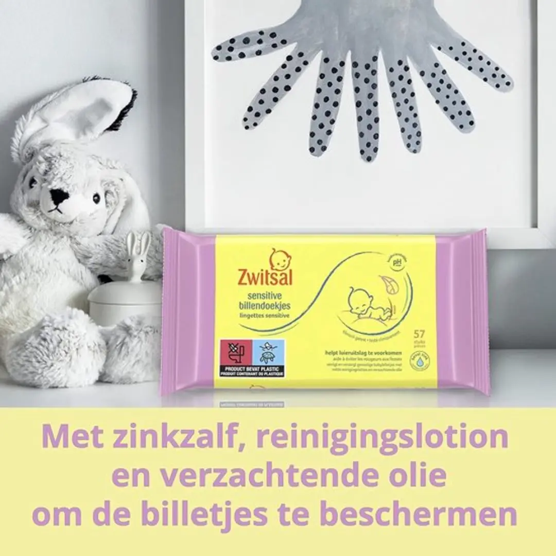 Zwitsal Billendoekjes Sensitive - 2736 Stuks