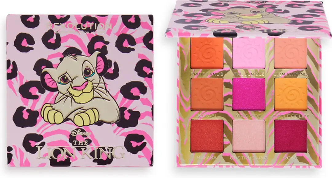 Makeup Revolution Disney Lion King I Walk On The Wild Side Oogschaduw Palette